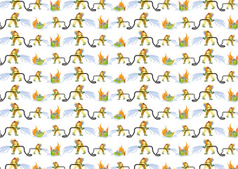 Emergency service pattern for a hot gift