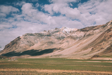 beautiful scenic mountain landscape in Indian Himalayas