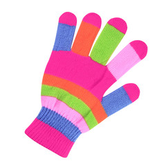  rainbow colored gloves