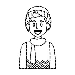 Boy with winter clothes