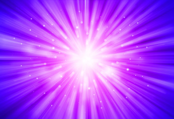Purple glitter sparkles rays lights bokeh festive elegant abstract background. - 184440780