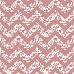 Shibori motif. Pink colored seamless pattern. Stylised asian ornament. Classic japanese dyeing technique. Simple background for decoration or printing on fabric.