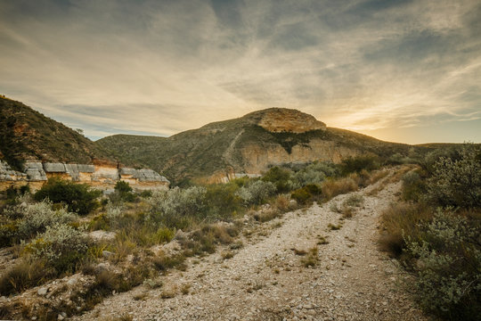 West Texas Gravel Road