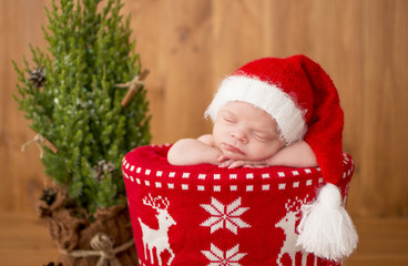 newborn santa claus