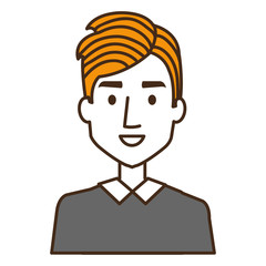 young man model avatar character