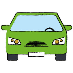 car vehicle isolated icon