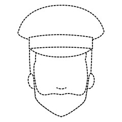 taxi driver with hat