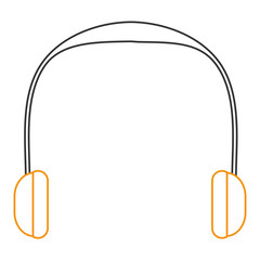 headset device isolated icon