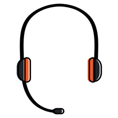 headset device isolated icon