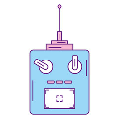 Obraz premium drone remote control icon