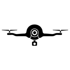 drone technology with camera vector illustration design