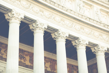 Memorial monument the Vittoriano or Altar of the Fatherland, in Venezia square,