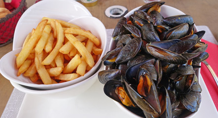 moules frites