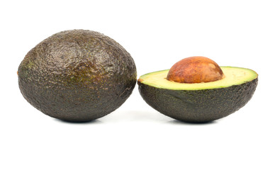 Avocado Hass with half