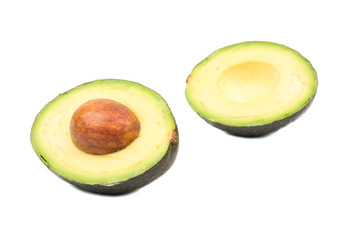 Avocado Hass with half