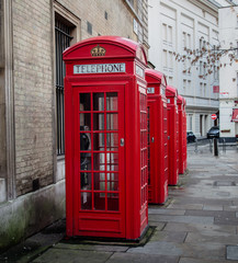 Obraz premium London Telephone box