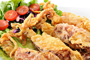 Fried Greek Calamari