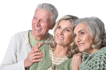 parents with mature daughter 