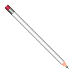 office pencil object stationery supply icon vector illustration