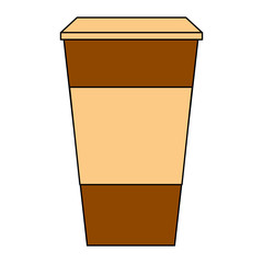 coffee paper cup template blank corporate identity design vector illustration