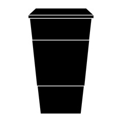 coffee paper cup template blank corporate identity design vector illustration pictogram