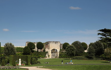 Les jardins du Château d'Amboise.