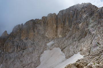 Gran Sasso d'Italia, il ghiacciaio del Calderone