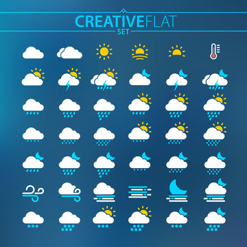 Weather App Icons Images – Browse 73,369 Stock Photos, Vectors, and ...