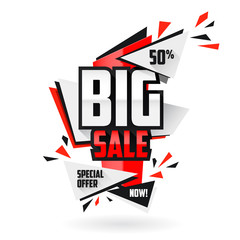 Modern Geometric Sale Banner