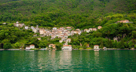 Lake Como lakeside village