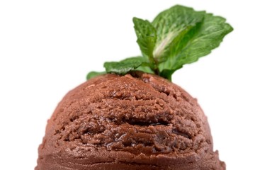 Chocolate Ice Cream Scoop