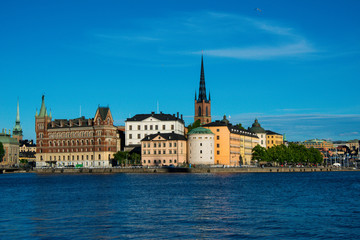 Fototapeta na wymiar Stockholm Sweden skyline