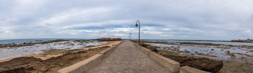 Views of Cadiz, beautiful city in southern Spain