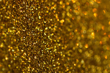 Golden festive background 
