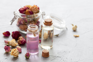 Organic rose cosmetics