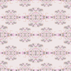 Seamless pattern with colorful abstract shape