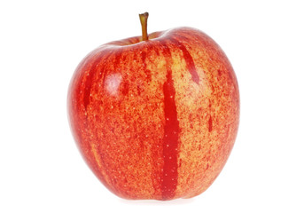 Red apple isolated on a white background