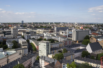 frankfurt germany from above