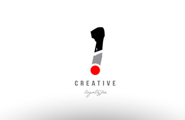 1 grunge black grey number logo icon design