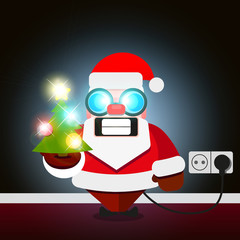 Christmas Santa Claus electric