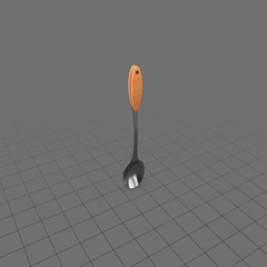 Large cooking spoon