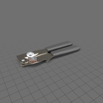 Handheld can opener
