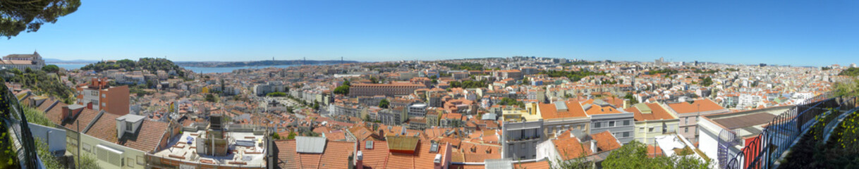 Fototapeta na wymiar Miradouro de Nossa Senhora do Monte Lisboa (Lissabon)