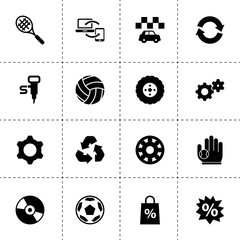 Circle icons. vector collection filled circle icons
