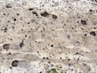 snow covered dirty forest path floor walkway outside texture