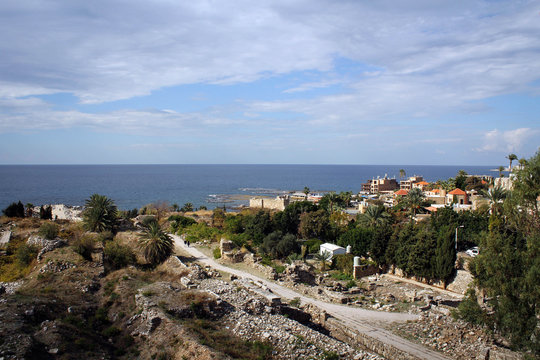 Archaeological site of ancient Byblos, Lebanon