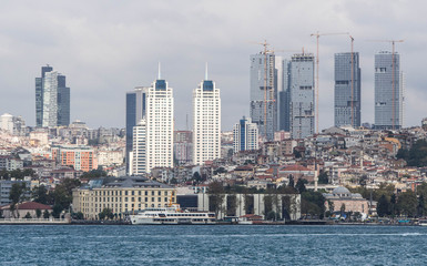 Fototapeta premium Istanbul city line, Turkey