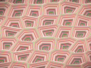 Abstract fractal background computer-generated image