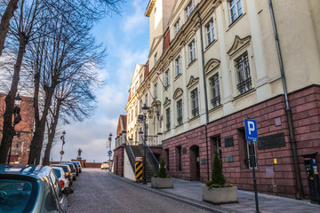 Obraz premium town hall n Grudziadz. Poland