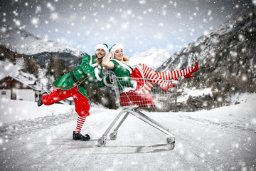 christmas sale and x mas time 